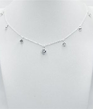 Choker Pontos de Luz Prata 925