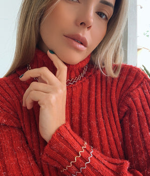 Choker Aro Rígido Zig Zag