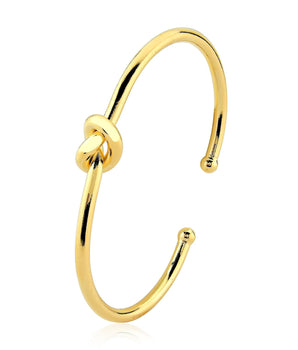 Bracelete Emma nó 3mm banhado a ouro 18k