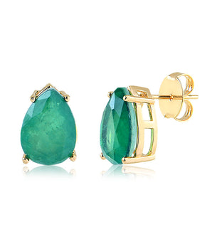 Brinco Gota Média Fusion Esmeralda