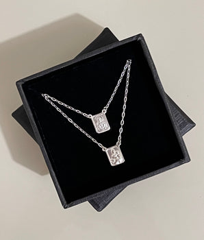 Escapulário Fé e Proteção Prata 925