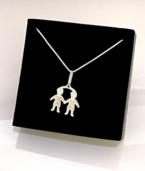 Colar Meus Meninos Prata 925