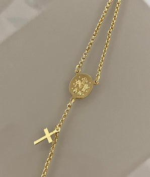 PULSEIRA TERÇO NOSSA SENHORA DAS GRAÇAS.