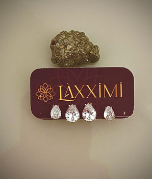 KIT GOTA PONTO DE LUZ ZIRCÔNIA CRISTAL