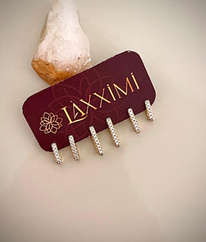 KIT DE ARGOLINHAS CRAVEJADAS RETANGULARES